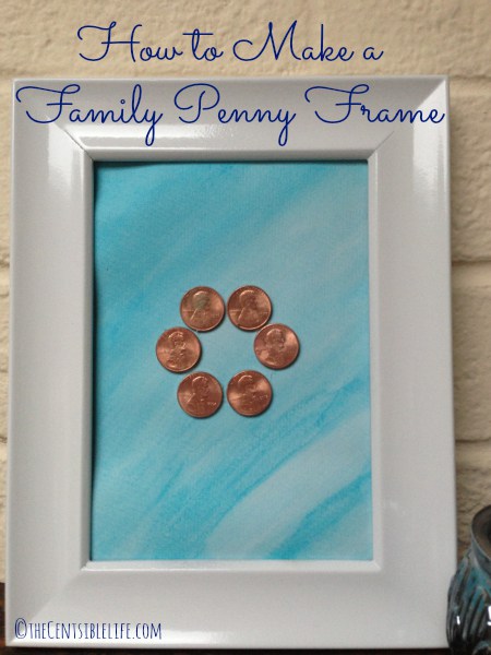 Family Penny Frame