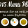 2015 Menu Plan: Save $1,000s with Menu Planning