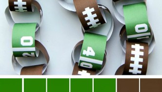 Free Printable Game Day Paper Chain