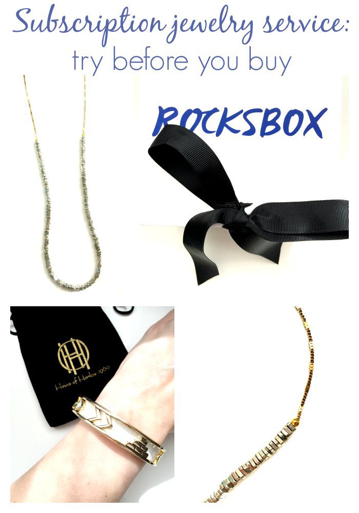 Rocksbox subscription jewelry service