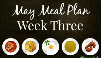 May Meal Plan: Week Three