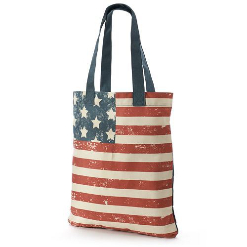 American Flag tote