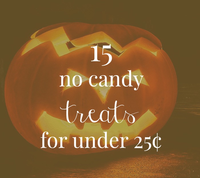 15 no candy treats for under 25¢