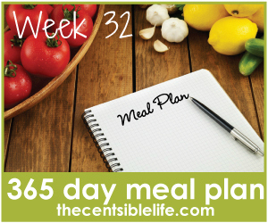 365 day meal plan: week 32