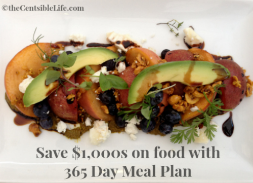 365 Day Meal Plan