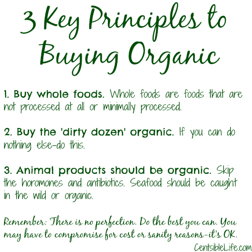 3 Key Principles to Buying Organic