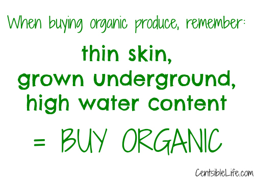 When to Buy Organic Produce