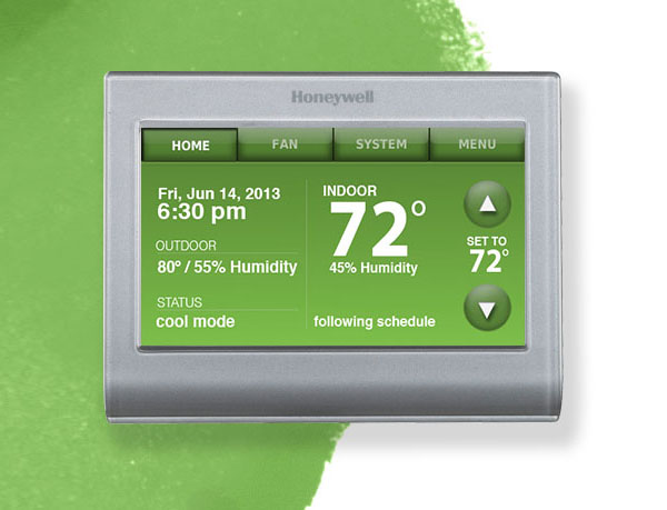 Wi_Fi_Smart_Thermostat_green