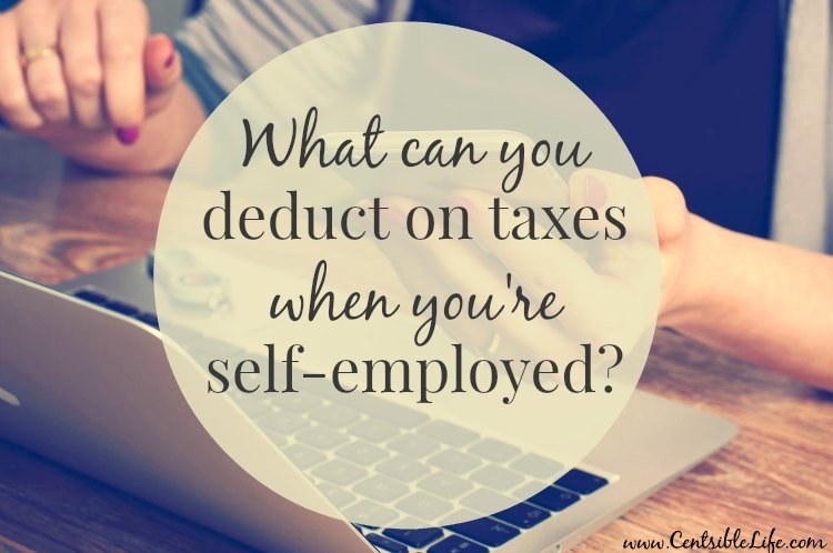 what tax deductions can you take when you're self-employed